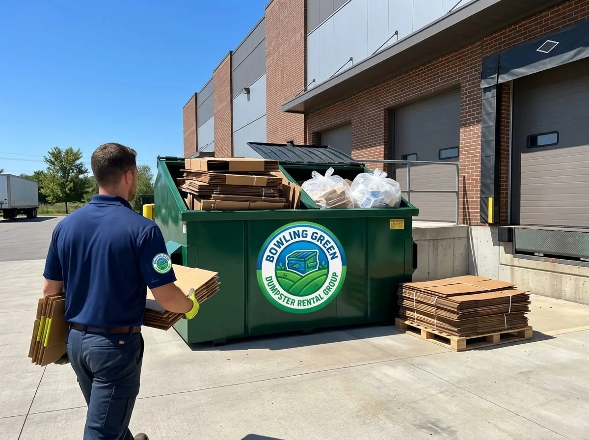 15 yard roll-off dumpster in Bowling Green